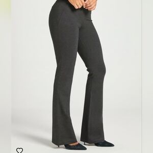 BETABRAND - L - CHARCOL GRAY - CLASSIC DRESS YOGA PANTS
